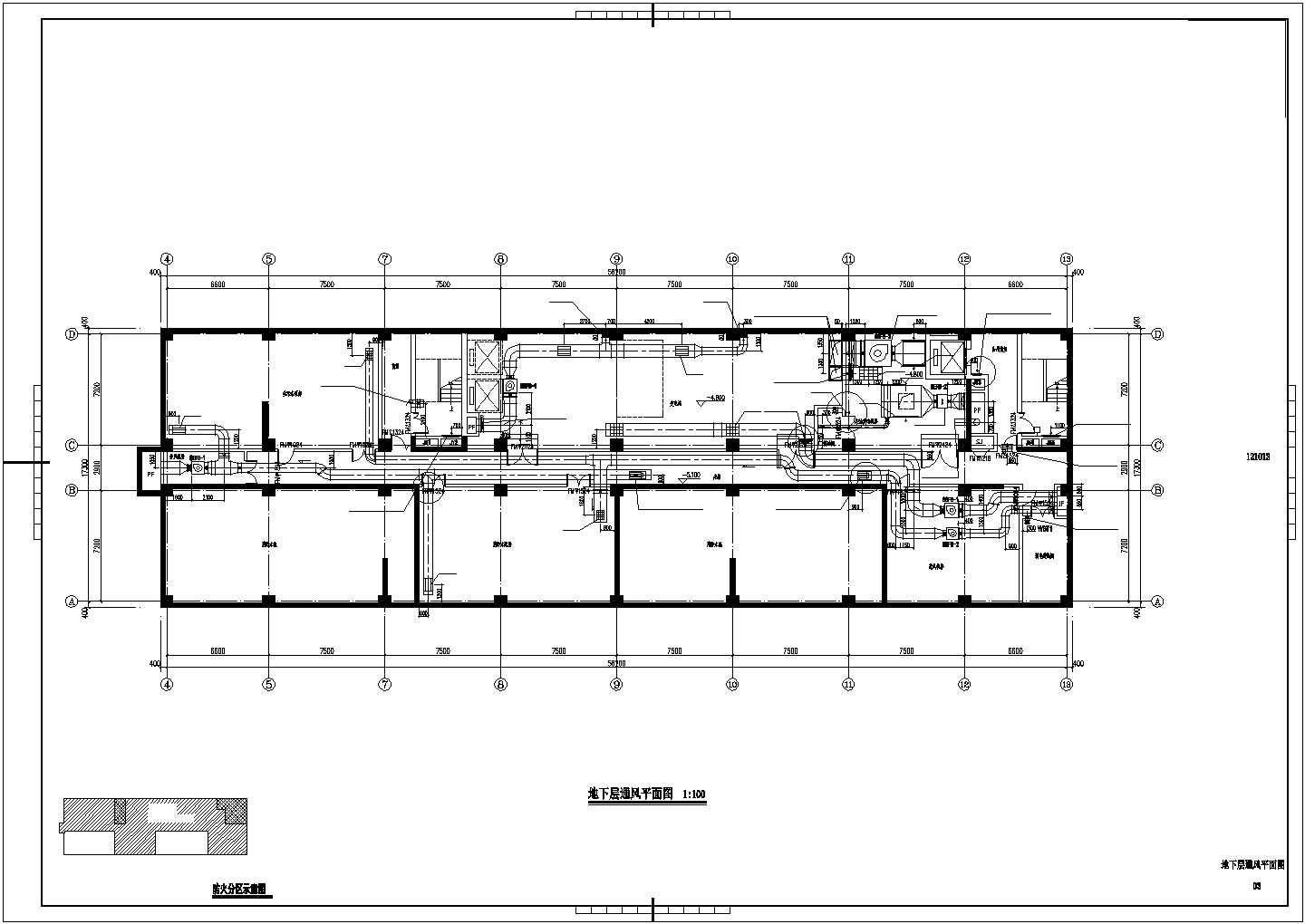 [江西]22752㎡十五层研发办公大楼净化空调通风防排烟消防系统设计施工图