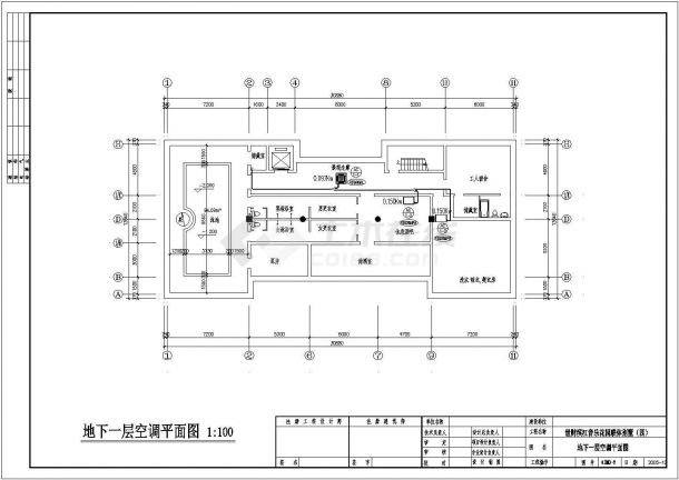 某四层办公综合楼VRV空调设计施工图-图二