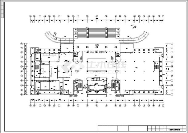 某30000㎡四层办公及展览厅VRV空调系统设计图-图二