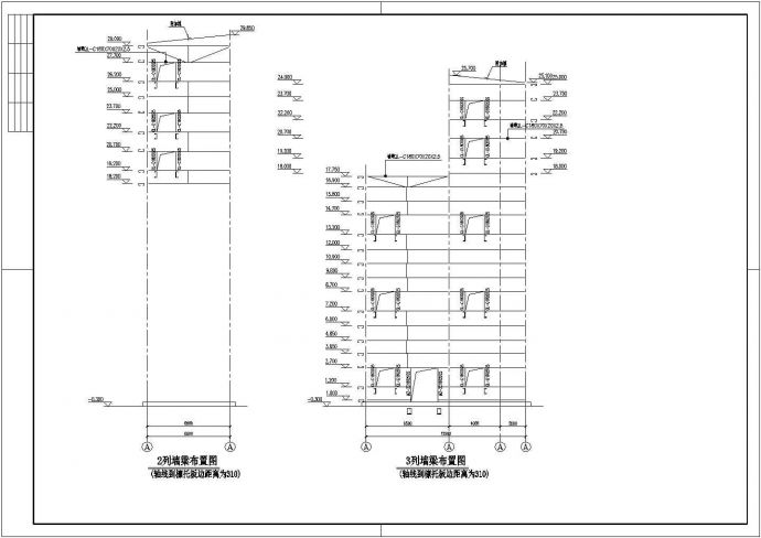 某多层钢框架结构办公楼结构设计施工图_图1