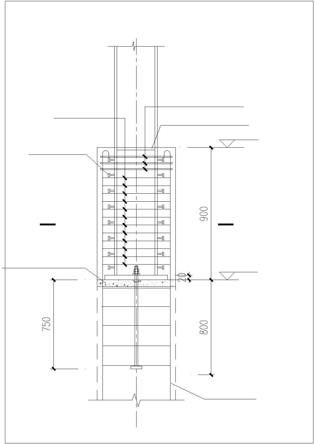 某五层钢框架生产车间建筑结构设计图（含钢结构设计说明）