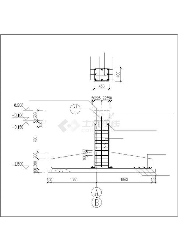 某24米单层门式刚架建筑结构设计图（含结构设计说明）-图一