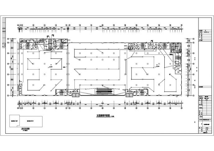 某商场电影院综合楼电气设计施工图纸_图1