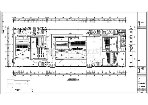 某商场电影院综合楼电气设计施工图纸-图二