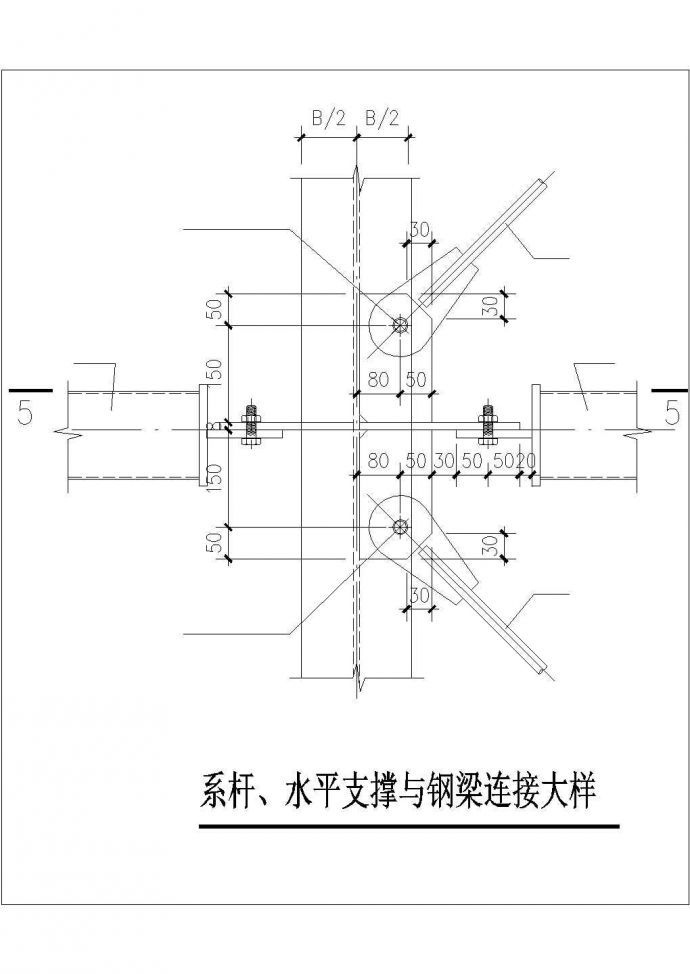 重庆某极板、二氧化硒生产车间建筑结构图（含设计说明，18米*78米）_图1