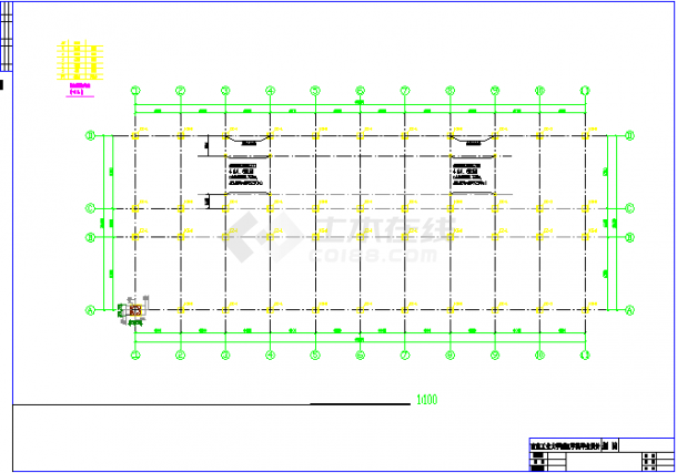 毕业设计5层公寓楼框架结构设计施工图-图一