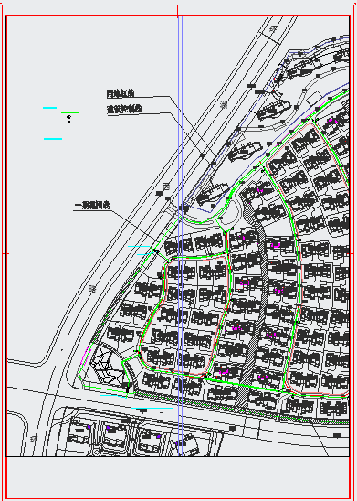[江苏]1068㎡三层小区别墅群给排水设计施工图-图一