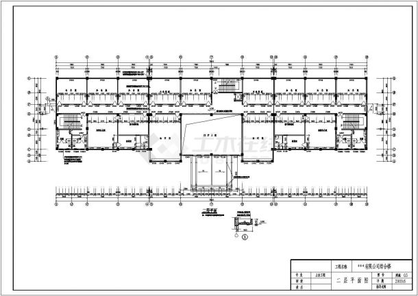 某6811㎡综合楼毕业设计(含计算书、建筑结构设计图)-图二