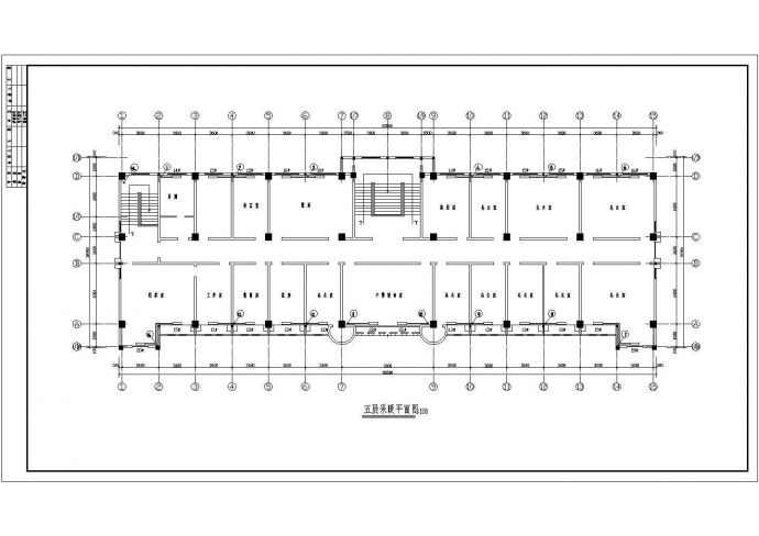 多层小型办公楼散热器采暖系统设计施工图_图1