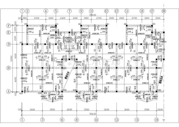 某3470㎡多层砖混结构住宅毕业设计(含计算书、建筑结构设计图)-图二
