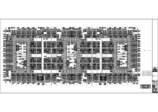 某76578㎡四层皮革城暖通全套图纸（含中央空调和地板辐射采暖）-图二