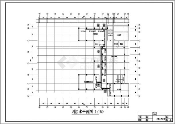 4000㎡会议中心办公楼空调通风系统设计施工图（风冷热泵机组）-图二
