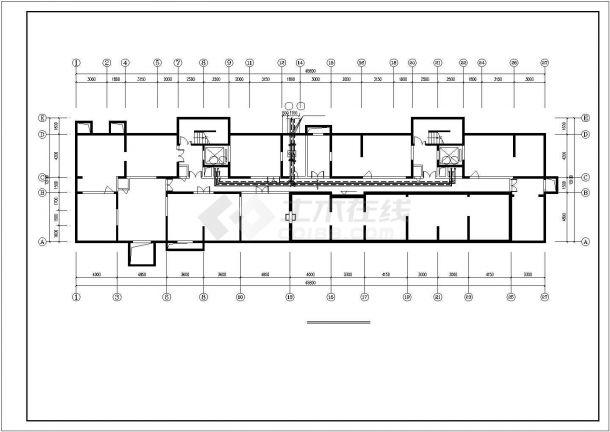 [陕西]柞水某十七层住宅楼暖通施工图（地板辐射加热盘管采暖系统）-图二