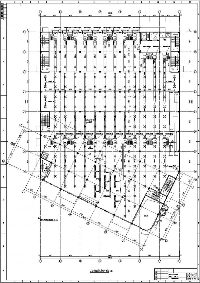 [武汉]某19172㎡地上六层食品厂房空调通风设计施工图_图1