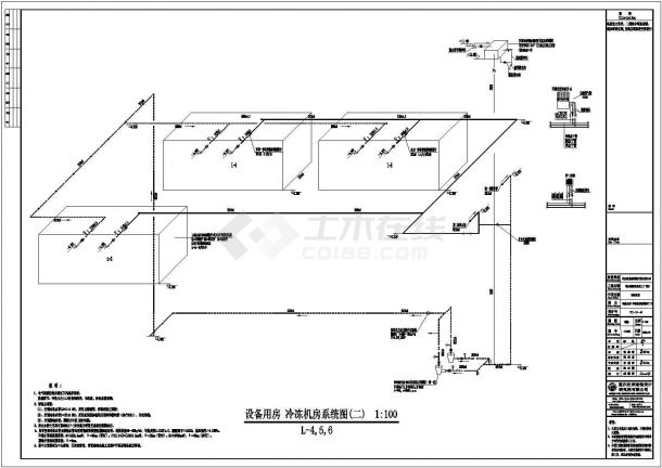 [重庆]某24118㎡四层丙类厂房空调通风及防排烟系统设计施工图（数码涡旋多联机）-图二