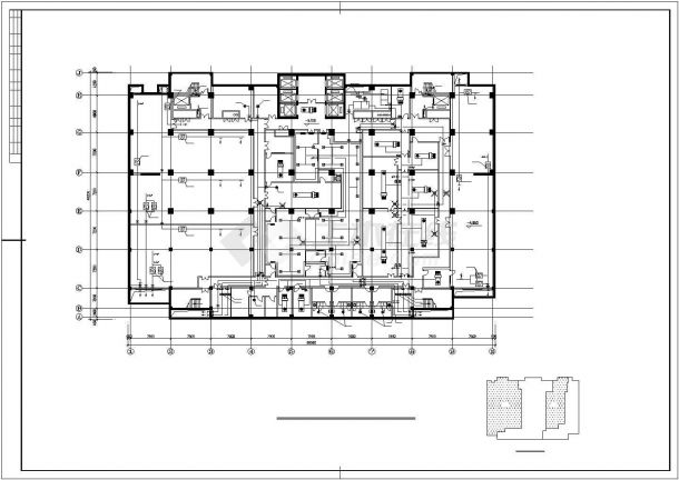 [山西]19层医疗建筑空调通风及防排烟系统设计施工图（采暖设计动力设计）-图二