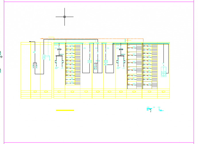 E-10-高、低压配电系统图CAD图纸_图1