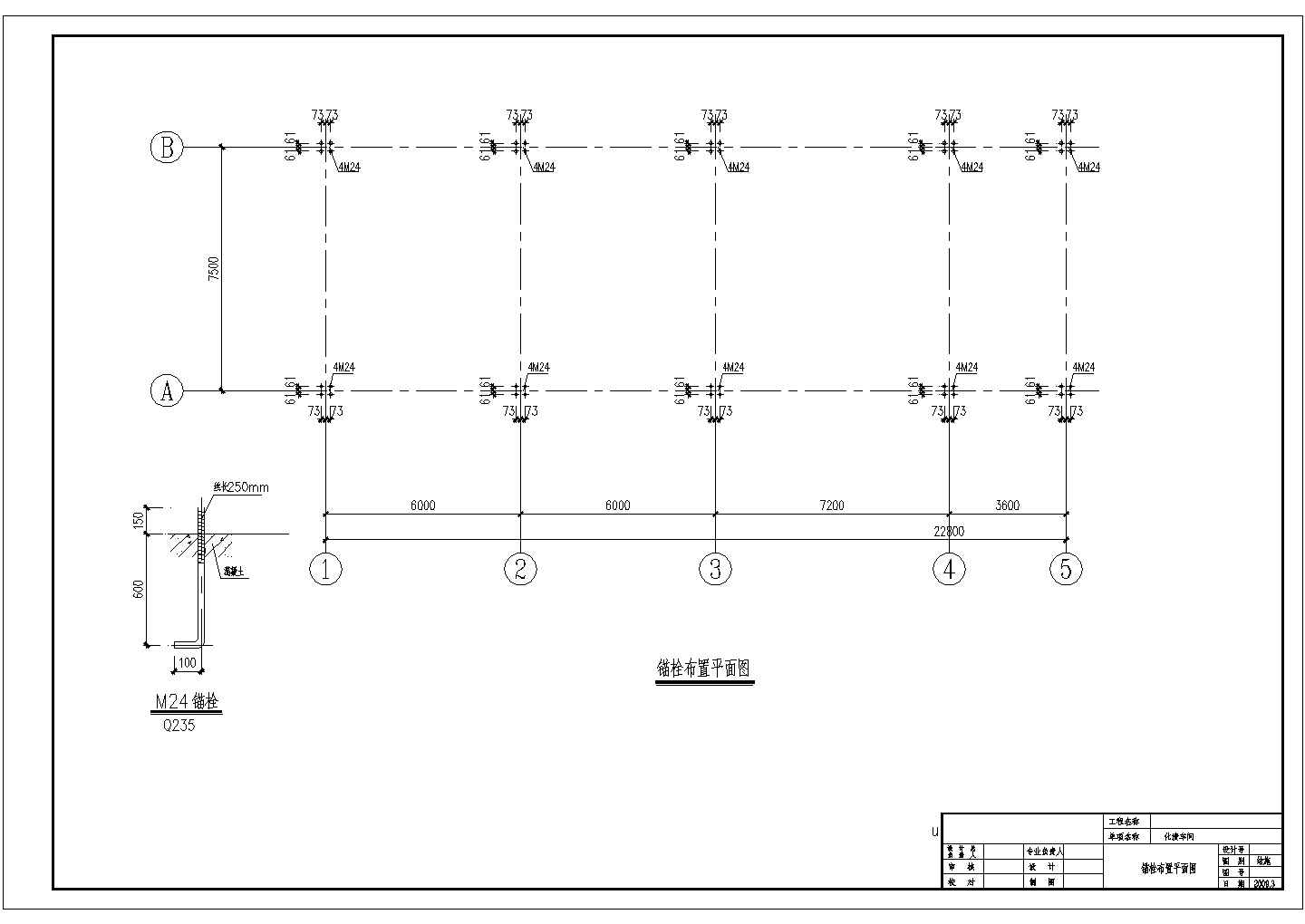 【陕西】某7.5米跨门式刚架结构厂房结构设计施工图纸