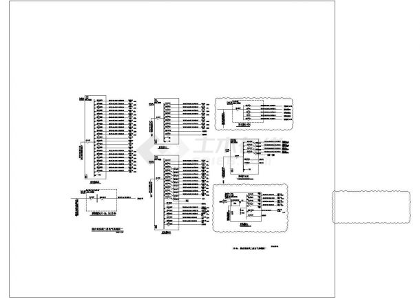 [浙江]118680㎡二十三层大型综合楼强电系统施工图纸272张-图二