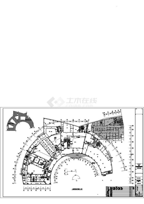 [江苏]38530㎡三层疗养医院空调通风及防排烟系统设计施工图（机房设计）-图二