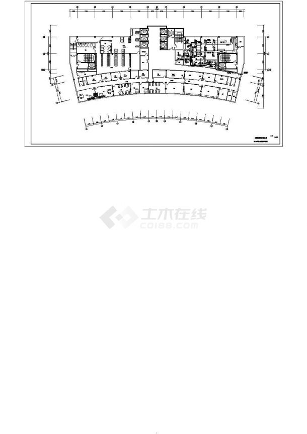 九层医院外科病房楼净化空调系统设计施工图-图一