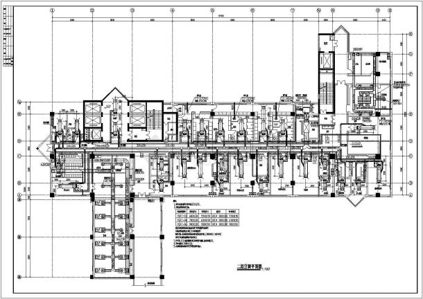 [江苏]四层医院手术部集中空调系统设计施工图-图二