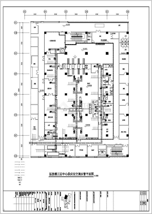 [深圳]医院洁净净化工程施工图-图一