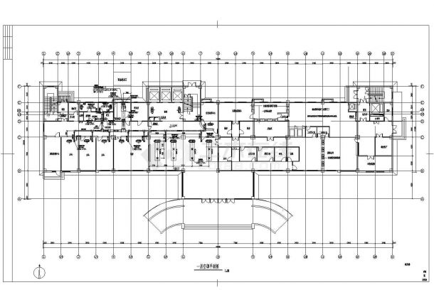 某县人民医院16175㎡十一层住院部中央空调工程图纸-图二