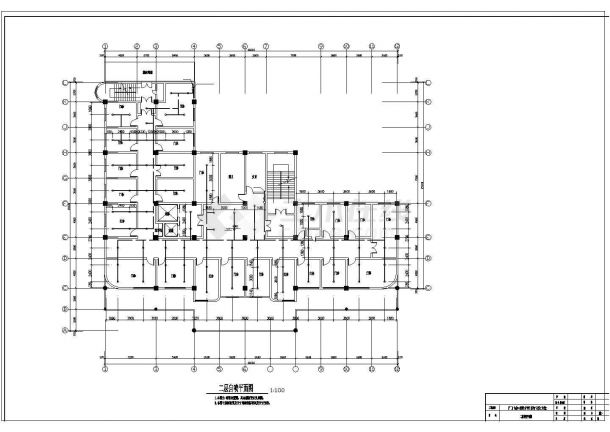 [安徽]七层医院大楼消防改造工程施工图纸-图一