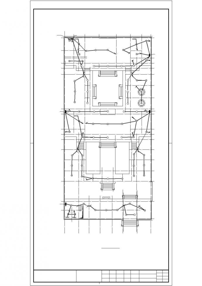 [青龙山]某四合院电气施工图纸（含电气设计说明）_图1