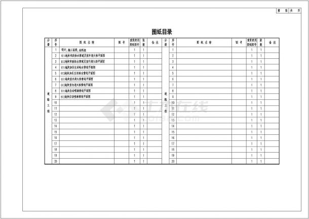 [北京]回迁安置房项目内部市政工程图纸（20万平米18000米）-图二