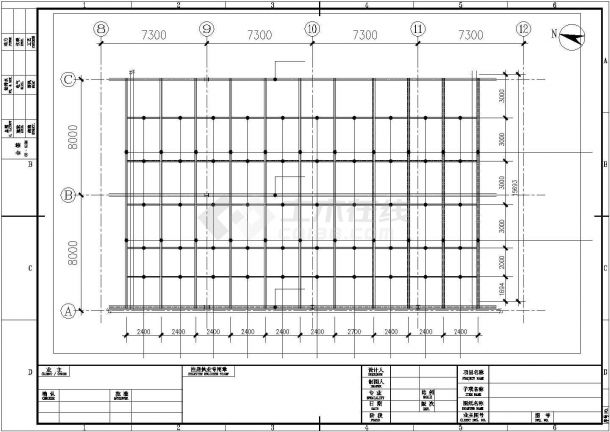 江苏某洁净室电气施工图纸（共12张图纸）-图一