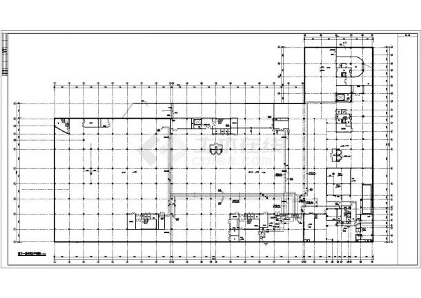 [广东]综合性商场空调通风排烟系统设计施工图（系统图多）-图一