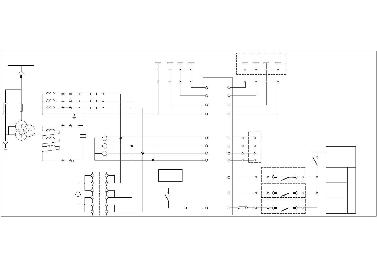 某10kV配电所全套电气施工图纸（共25张图纸）