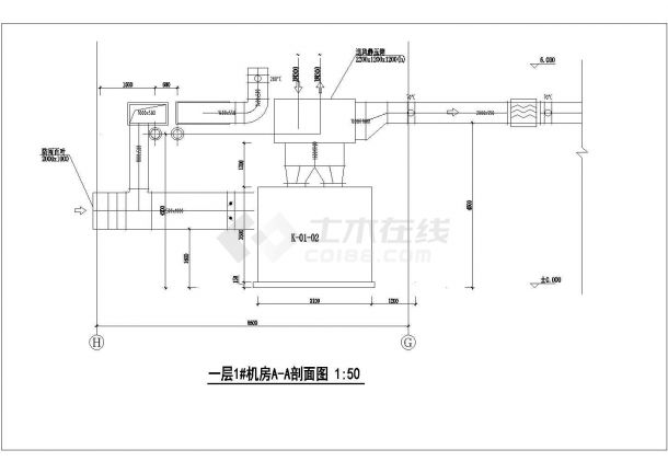 [广东]400000㎡超高层商务中心空调通风防排烟系统施工图（180米、155张）-图二