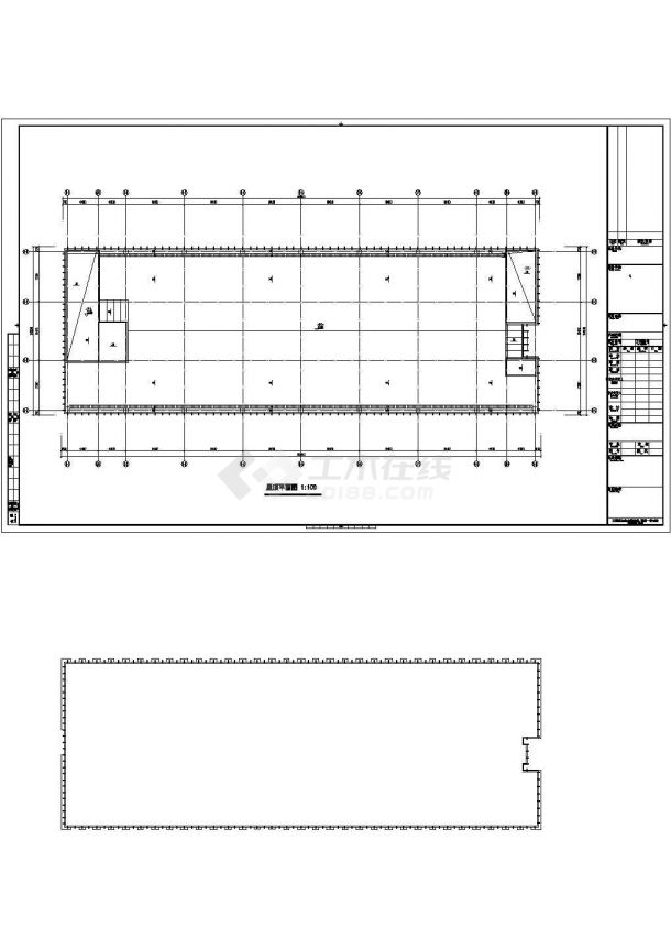 [江苏]12800㎡便民服务中心风冷热泵空调设计施工图纸(大院设计)-图二