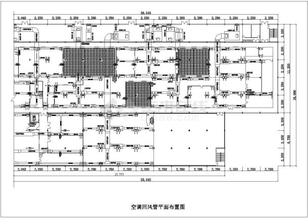 某电子厂房净化空调系统设计施工图纸-图二