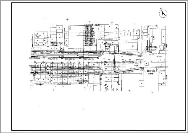 山西某市公铁立交排水施工图纸（含排水设计说明）-图二