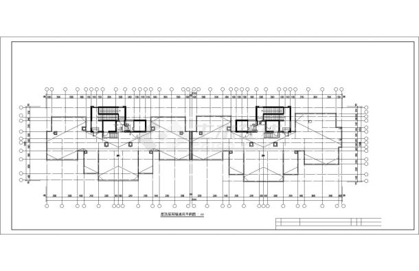 [河北]21930㎡二十九层住宅楼通风防排烟系统设计施工图（采暖设计人防设计）-图一