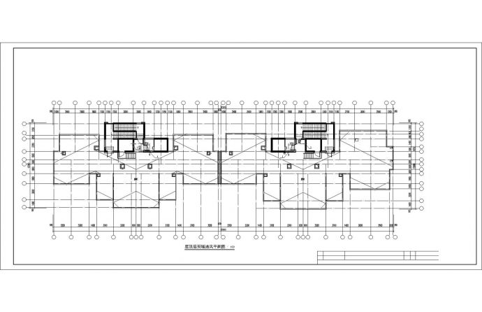 [河北]21930㎡二十九层住宅楼通风防排烟系统设计施工图（采暖设计人防设计）_图1