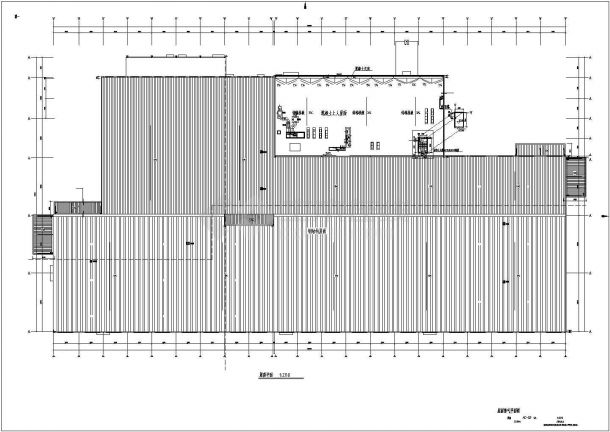 [江苏]工厂新建工程空调通风防排烟系统设计施工图（工艺性空调）-图一