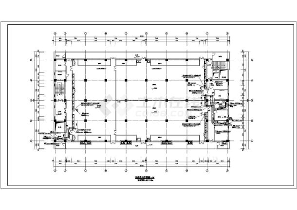 [广西]9层通信生产楼通风排烟系统设计施工图-图二