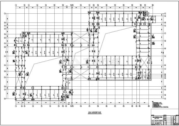 【济南】某六层大学教学楼建筑框架结构设计施工图纸-图二