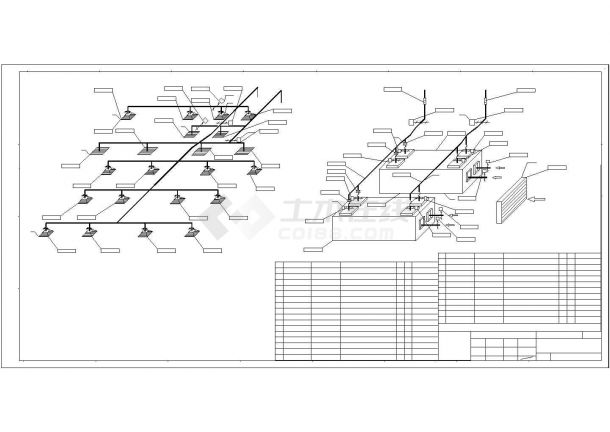 [浙江]电厂集控楼集中式空调通风防排烟系统设计施工图（特殊区域）-图一