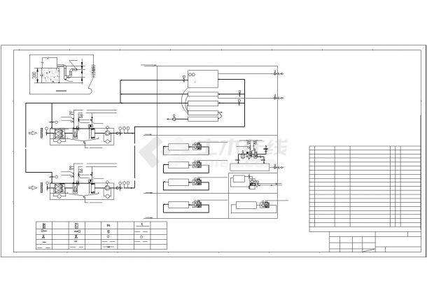[浙江]电厂集控楼集中式空调通风防排烟系统设计施工图（特殊区域）-图二