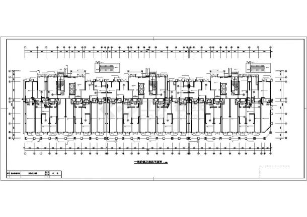 [江苏]高层商住楼通风防排烟系统设计施工图（含机房层塔楼层）-图二