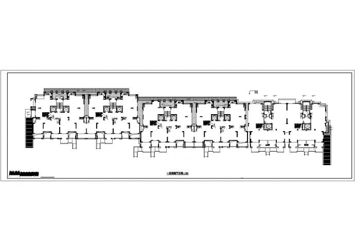 [浙江]23000㎡二十层住宅项目通风防排烟系统设计施工图（平面图全面）_图1