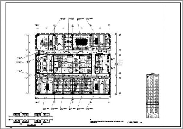 [浙江]23层科研实验楼空调通风排烟系统设计施工图（甲级院设计多联机系统）-图一