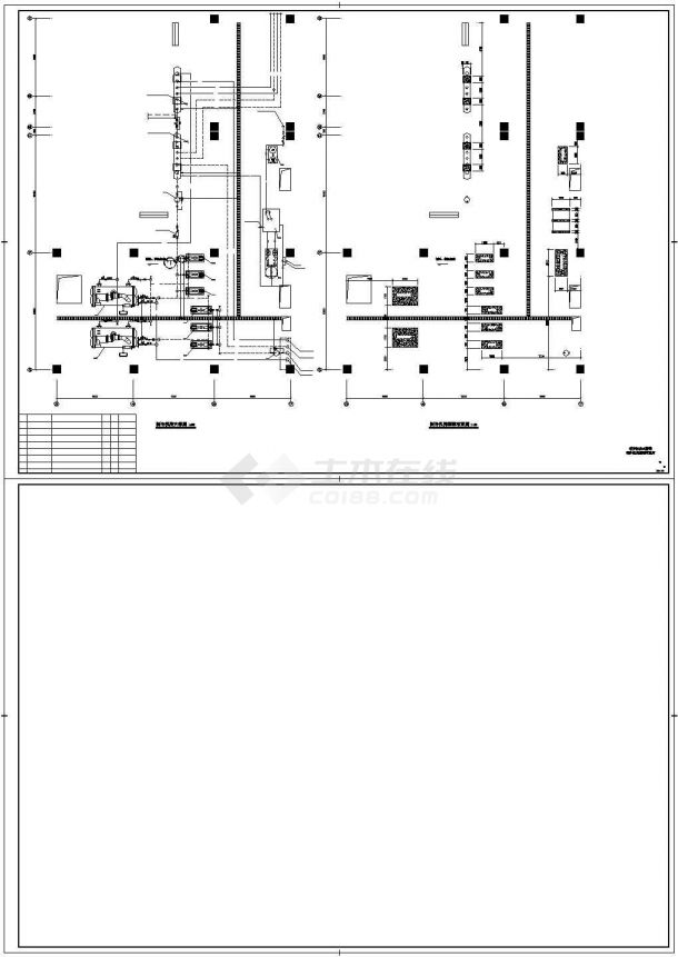 [江苏]24298㎡五层公寓配套项目空调通风系统设计施工图（含制冷机房）-图二