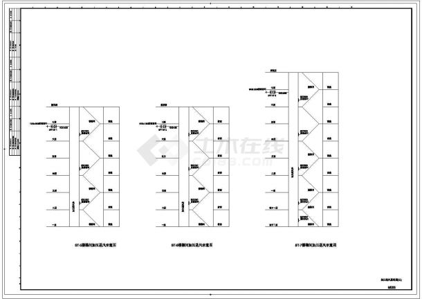 [江苏]22层综合建筑空调通风及防排烟系统设计施工图-图二